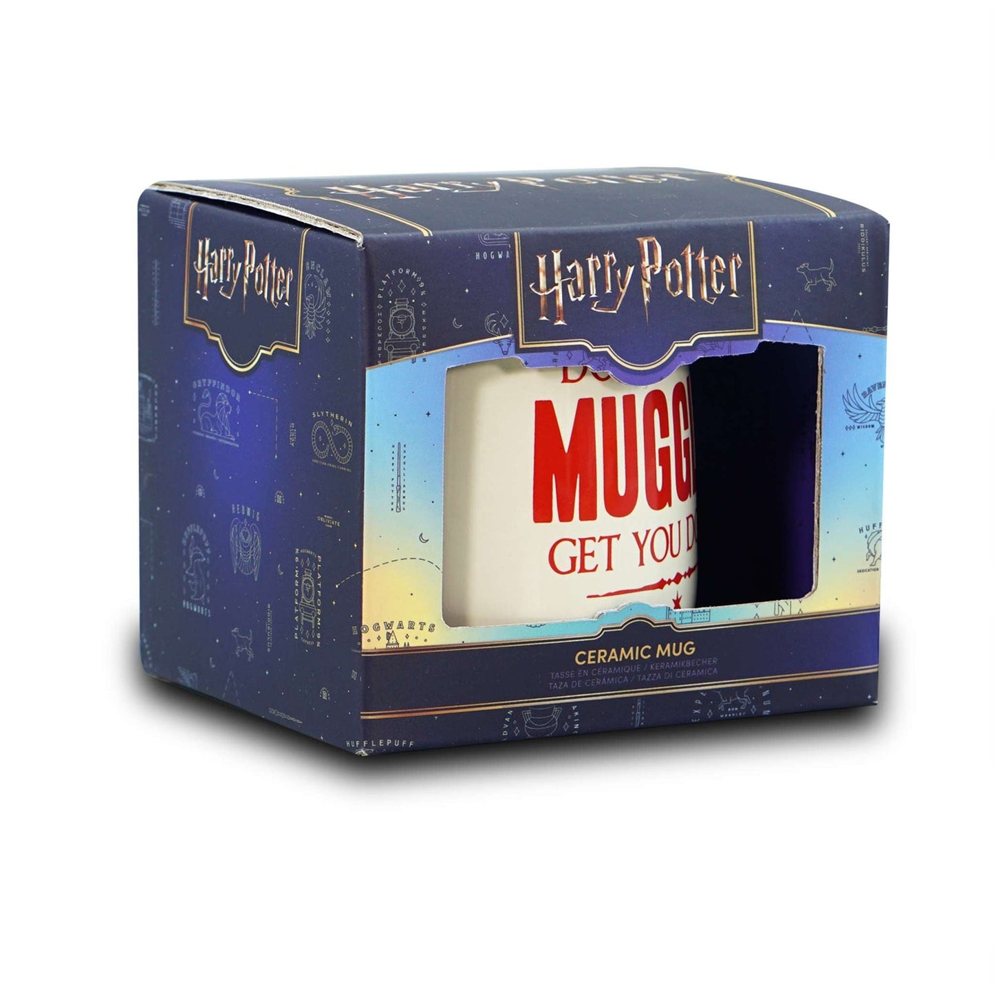 Mug ovale Harry Potter - Ne laissez pas les Moldus 370 ml