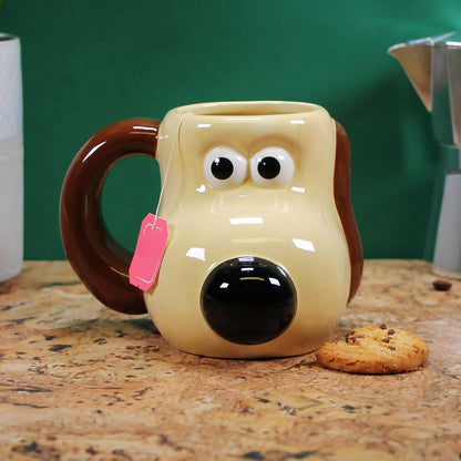 Mug sculpté Wallace & Gromit - Aardman Gromit