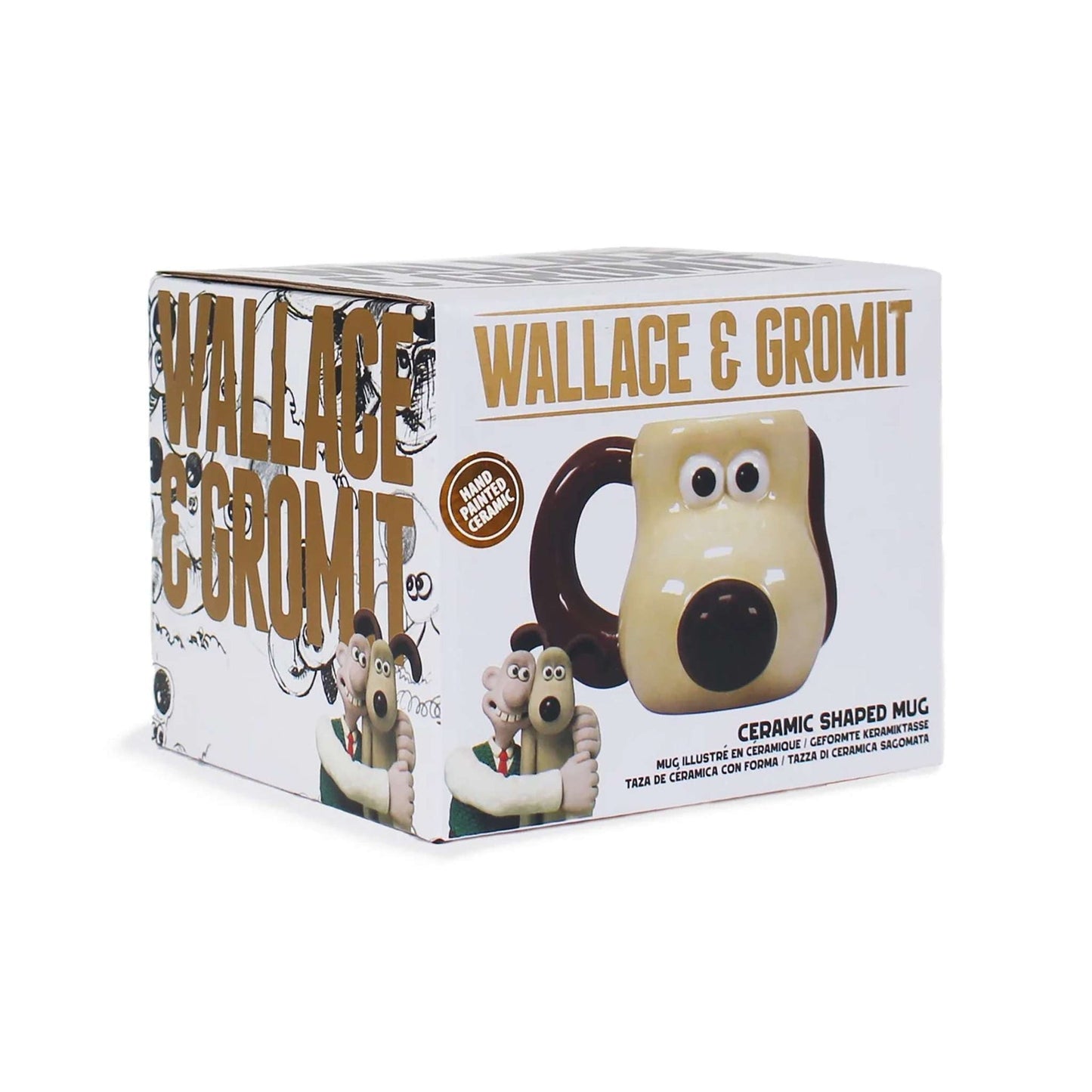 Mug sculpté Wallace & Gromit - Aardman Gromit