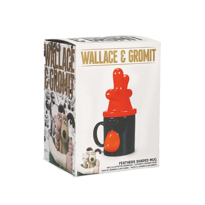 Mug sculpté Wallace & Gromit - Feathers 340 ml