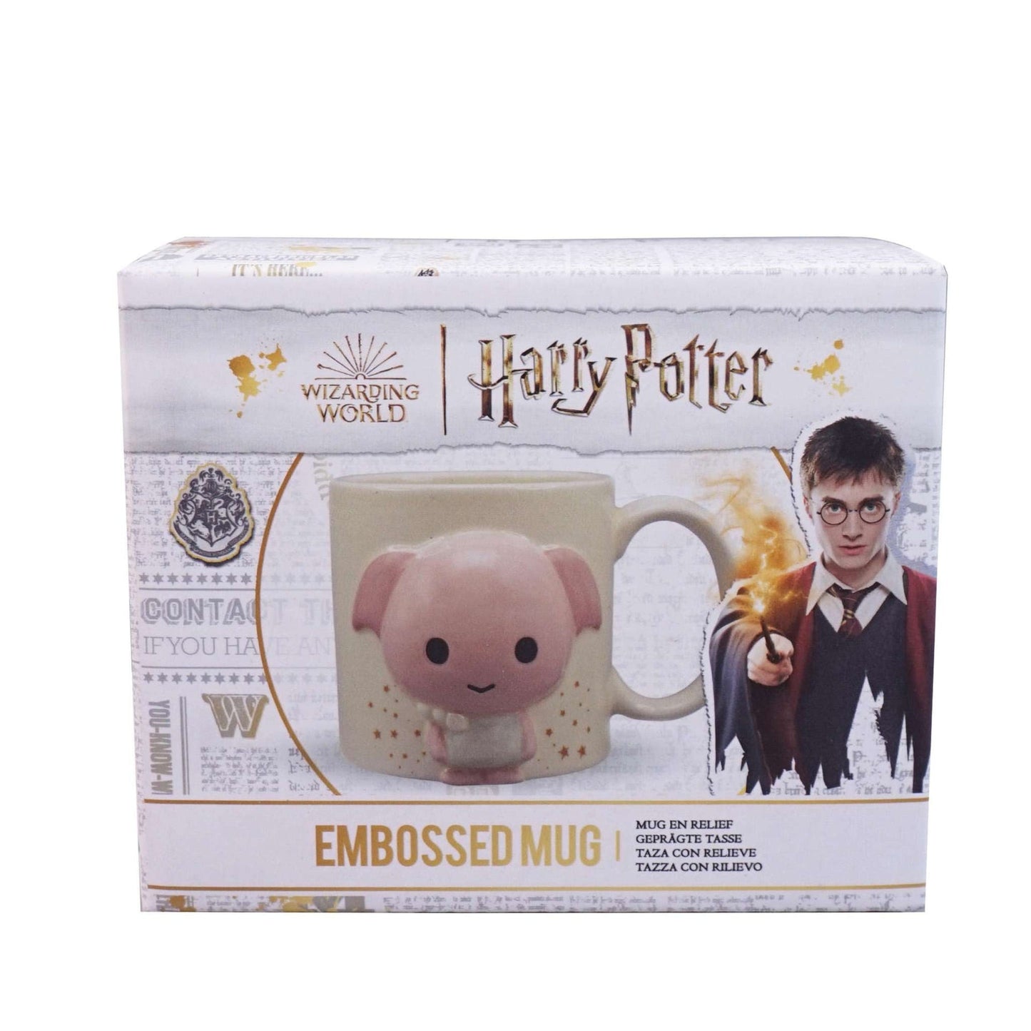 Mug Harry Potter - en carton gaufré 350 ml Kawaii Dobby