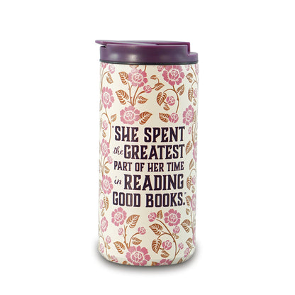 Mug de voyage en métal La Belle et la Bête - 350 ml