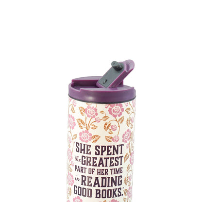 Mug de voyage en métal La Belle et la Bête - 350 ml