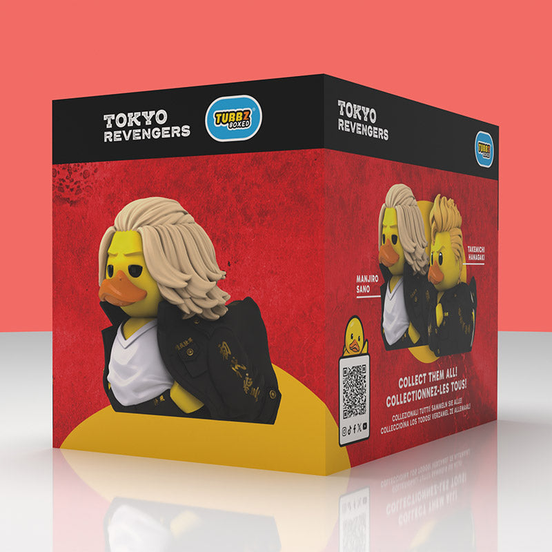 Canard Tokyo Revengers : Manjiro Sano TUBBZ – édition en boîte – vue arrière de l'emballage