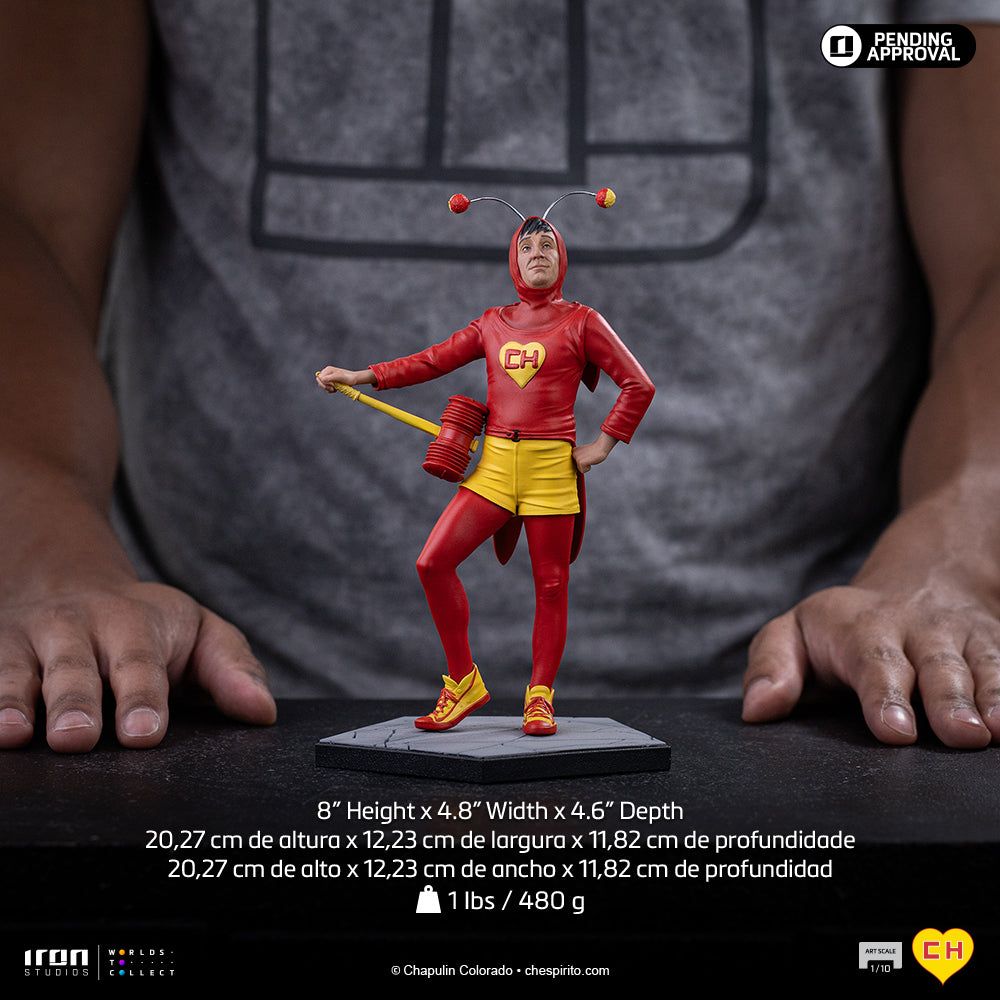 Statue Chapolin Colorado (Roter Grashüpfer Version) – Chapolin – Art Scale 1/10