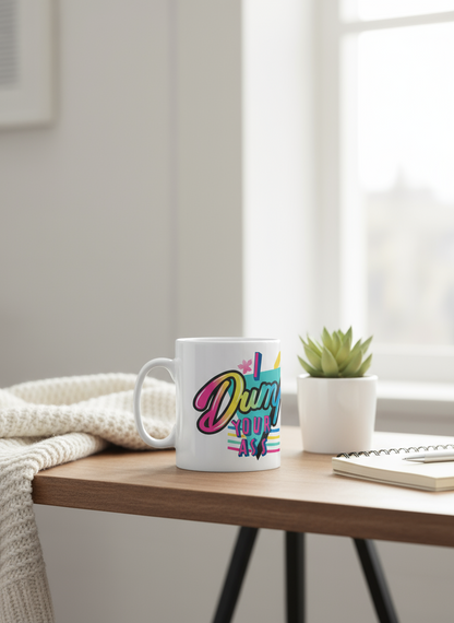 Mugg Stranger Things - I Dumb Your Ass