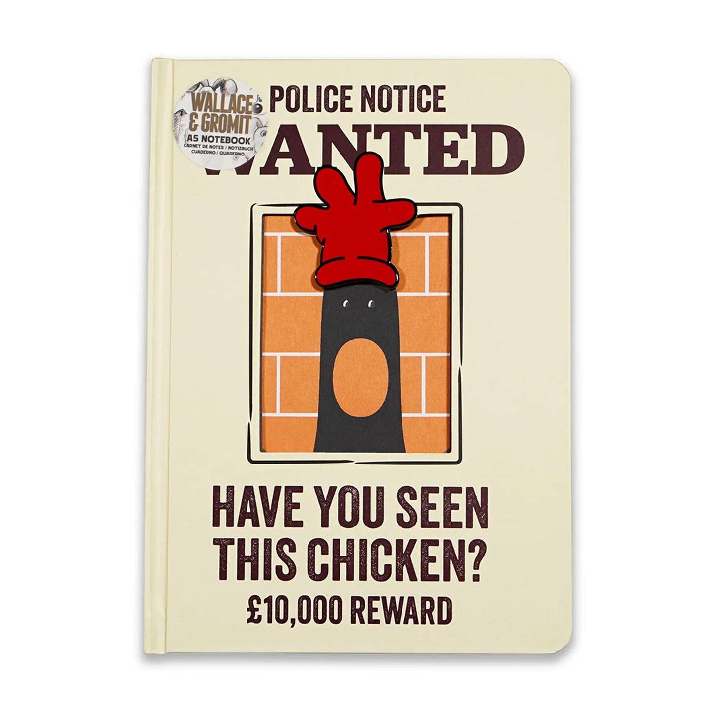 A5 Notizbuch Wallace & Gromit - Feathers