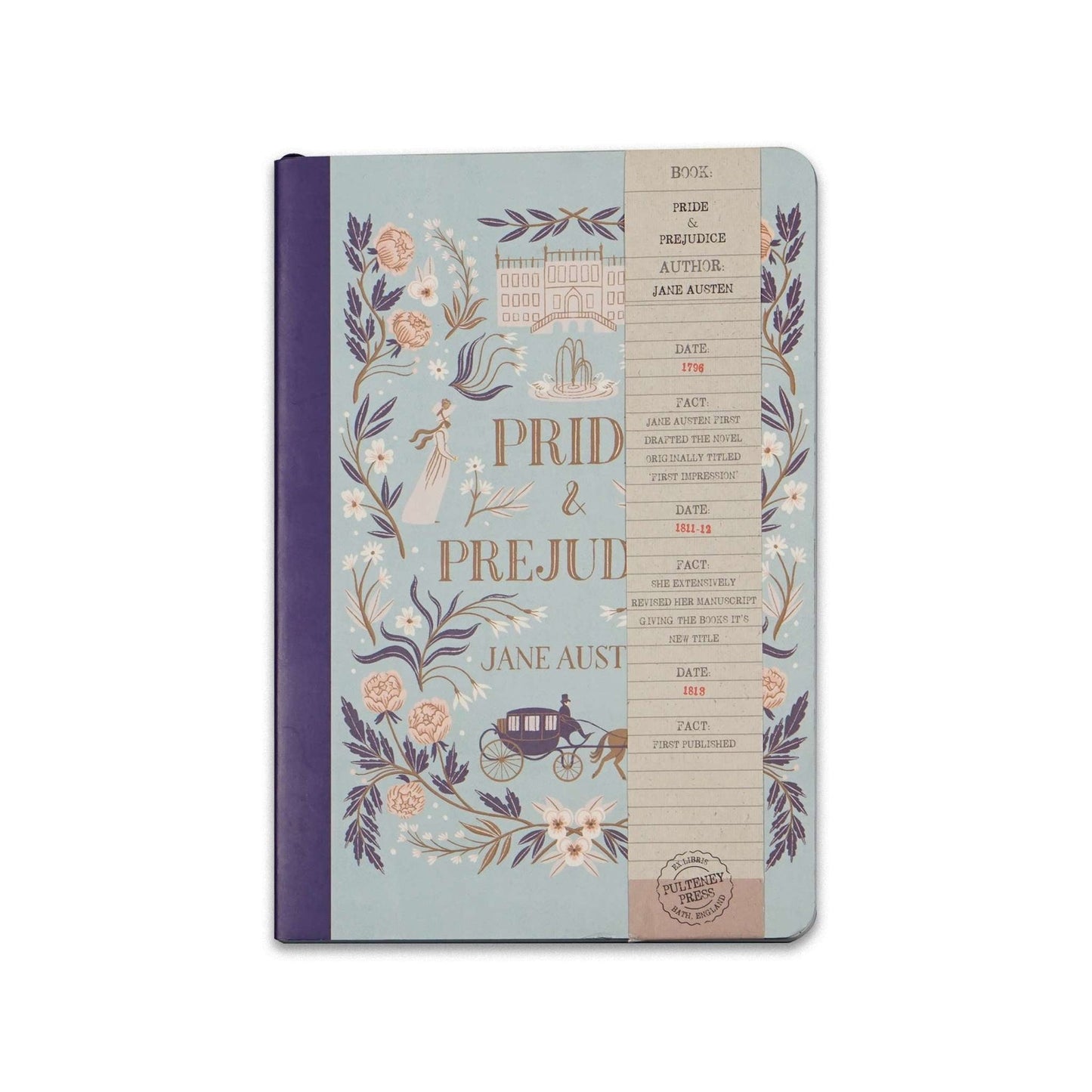 Carnet A5 Jane Austen - Orgueil et Préjugés