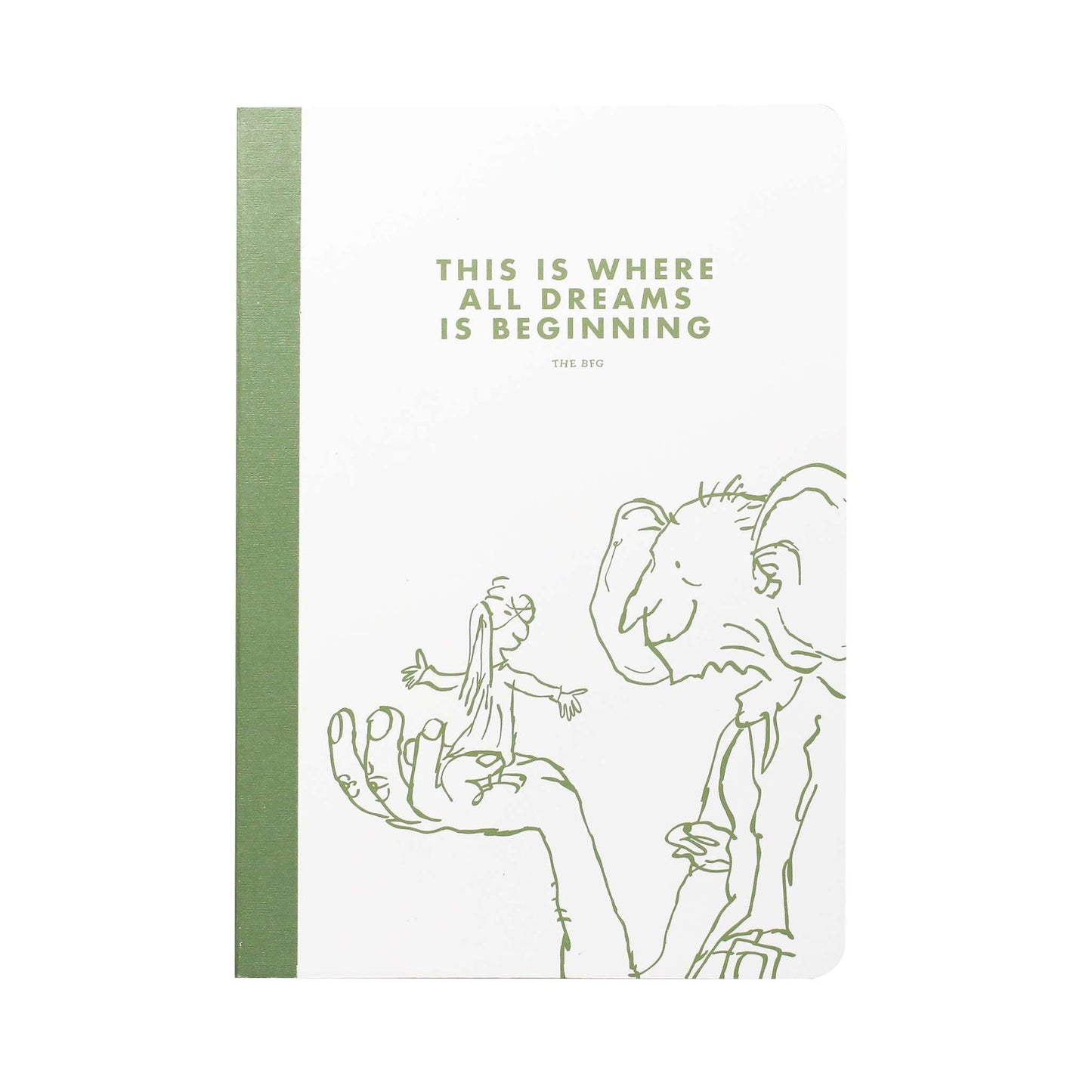 Carnet A5 Roald Dahl - The BFG
