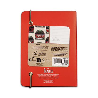 Carnet A6 souple The Beatles - Strawberry Fields