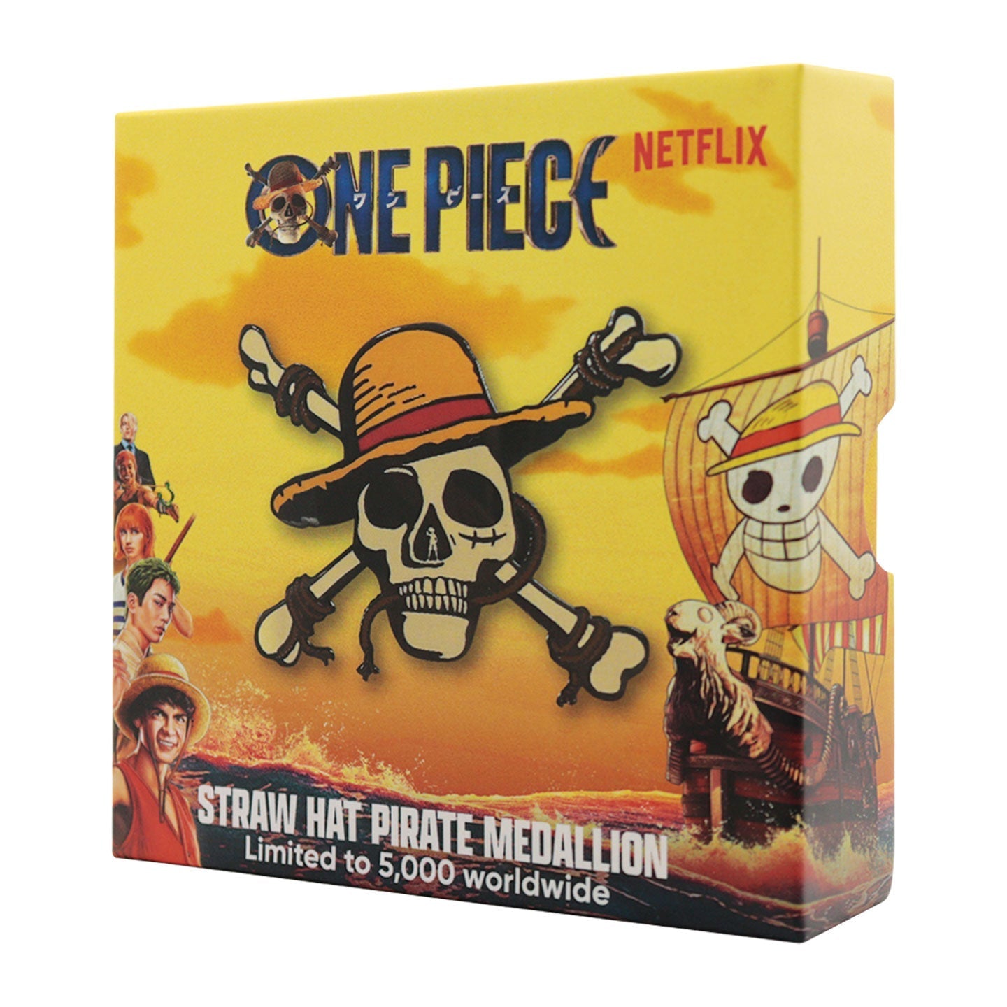 Médaillon collector One Piece - Jolly Roger