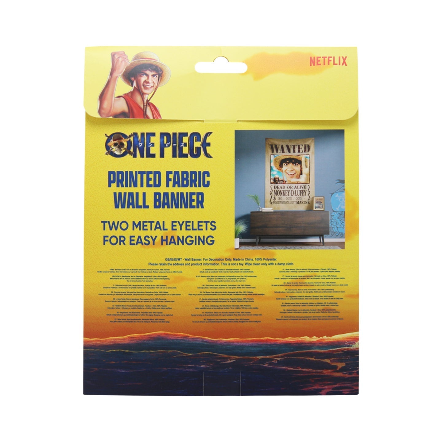 Bannière murale One Piece
