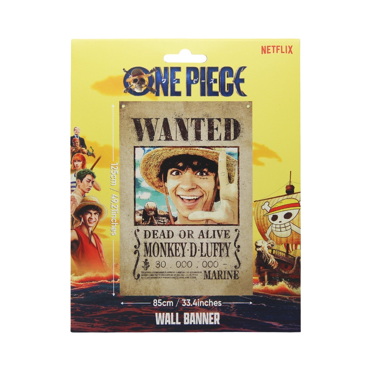 Bannière murale One Piece