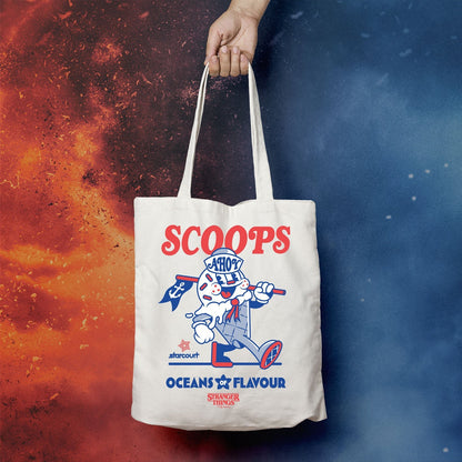 Stranger Things Tote Bag - Scoops Ahoy 