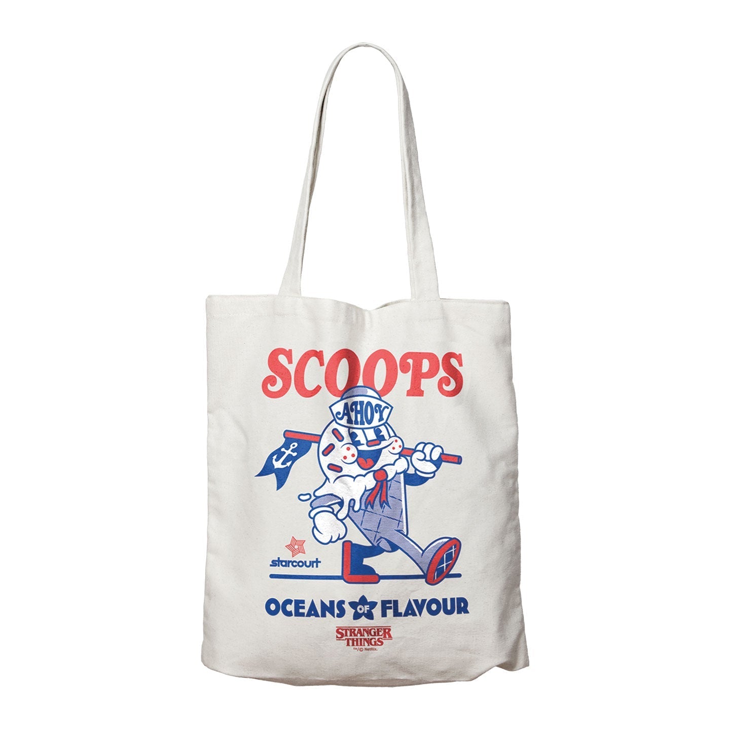 Stranger Things Tote Bag - Scoops Ahoy 