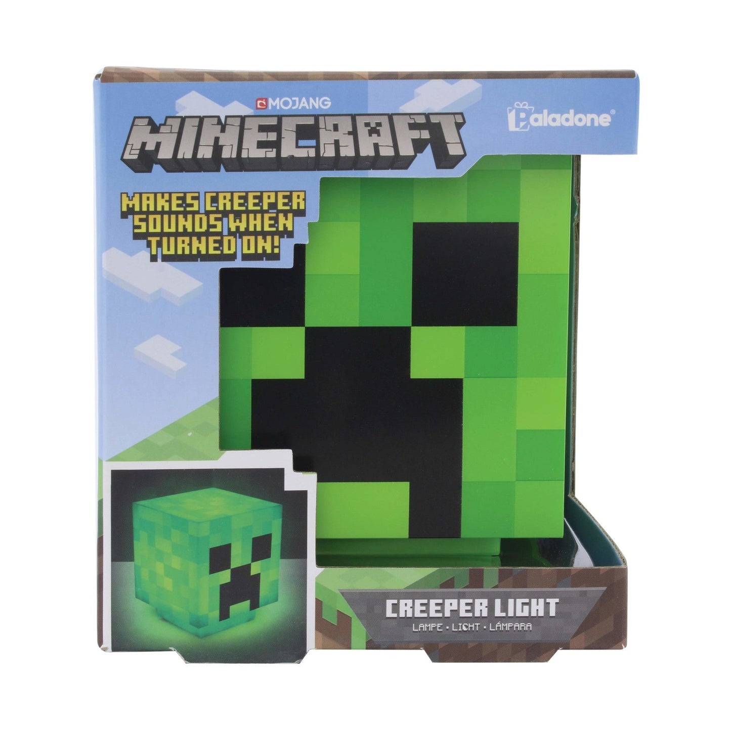 Lampe Minecraft - Creeper – vue produit 5