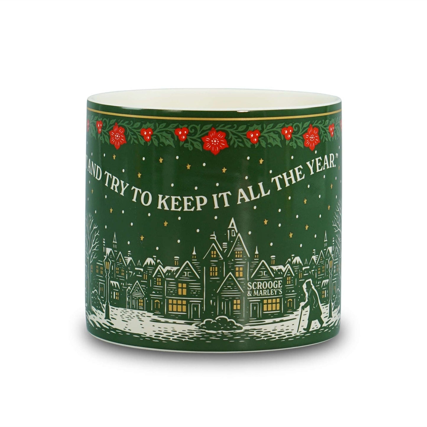 Pot en céramique Un chant de Noël 10 cm