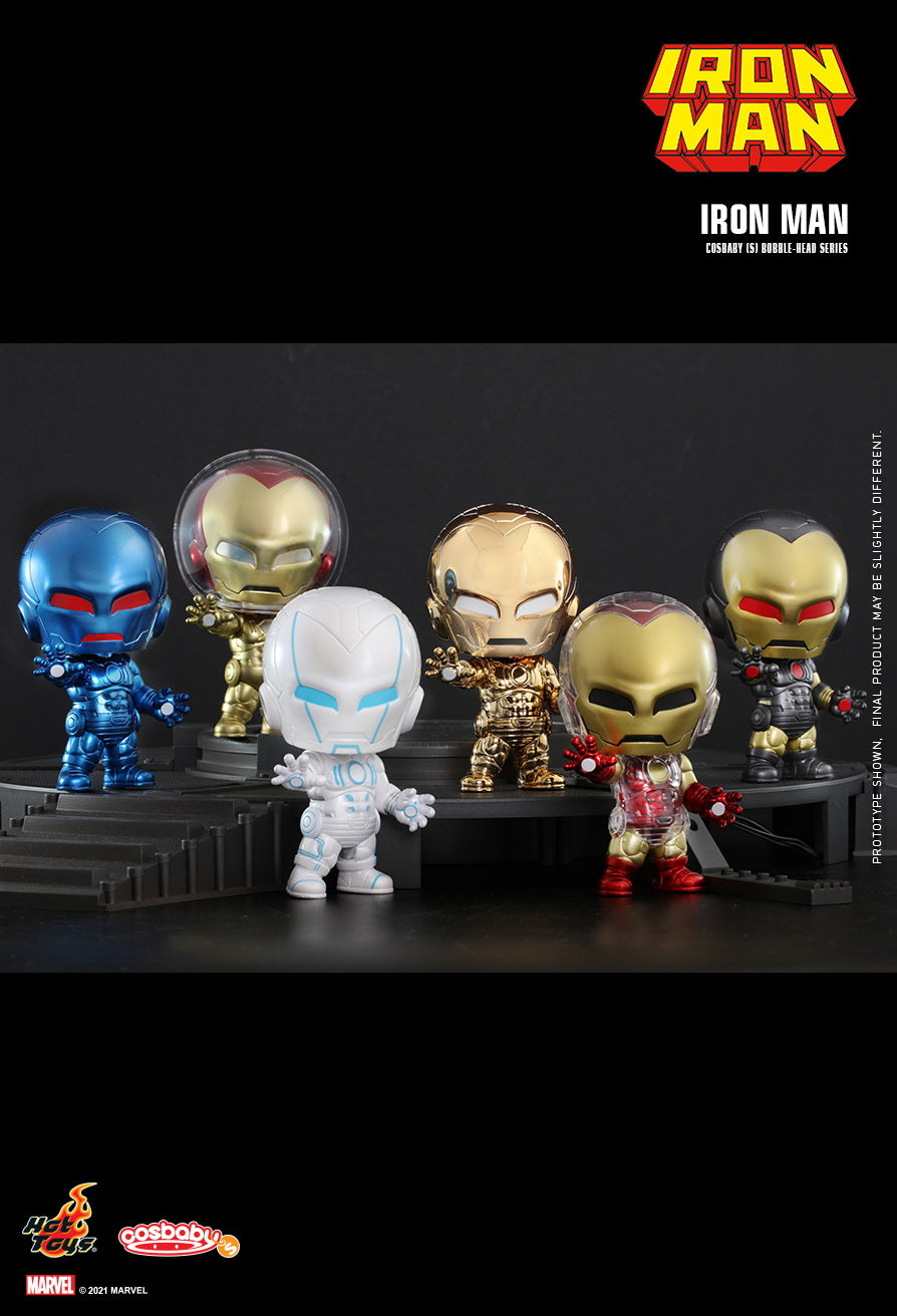 Iron Man (Armură de Aur Metalică) Cosbaby