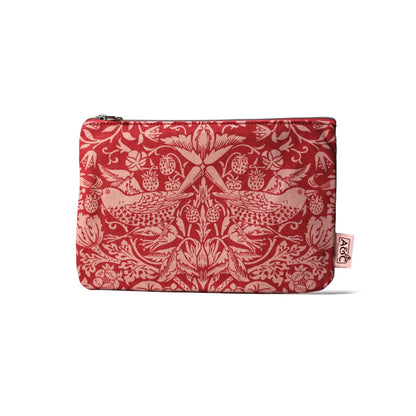 Porte-monnaie William Morris - ACS Raspb. 9 cm x 13 cm