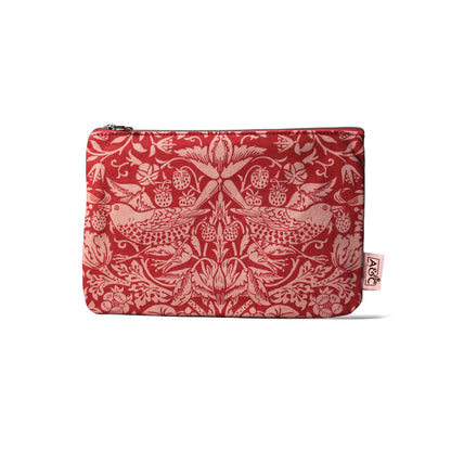 Porte-monnaie William Morris - ACS Raspb. 9 cm x 13 cm