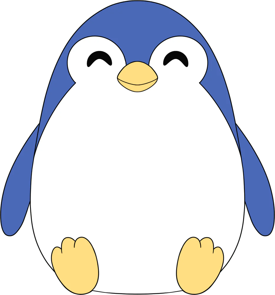 Penguin plush