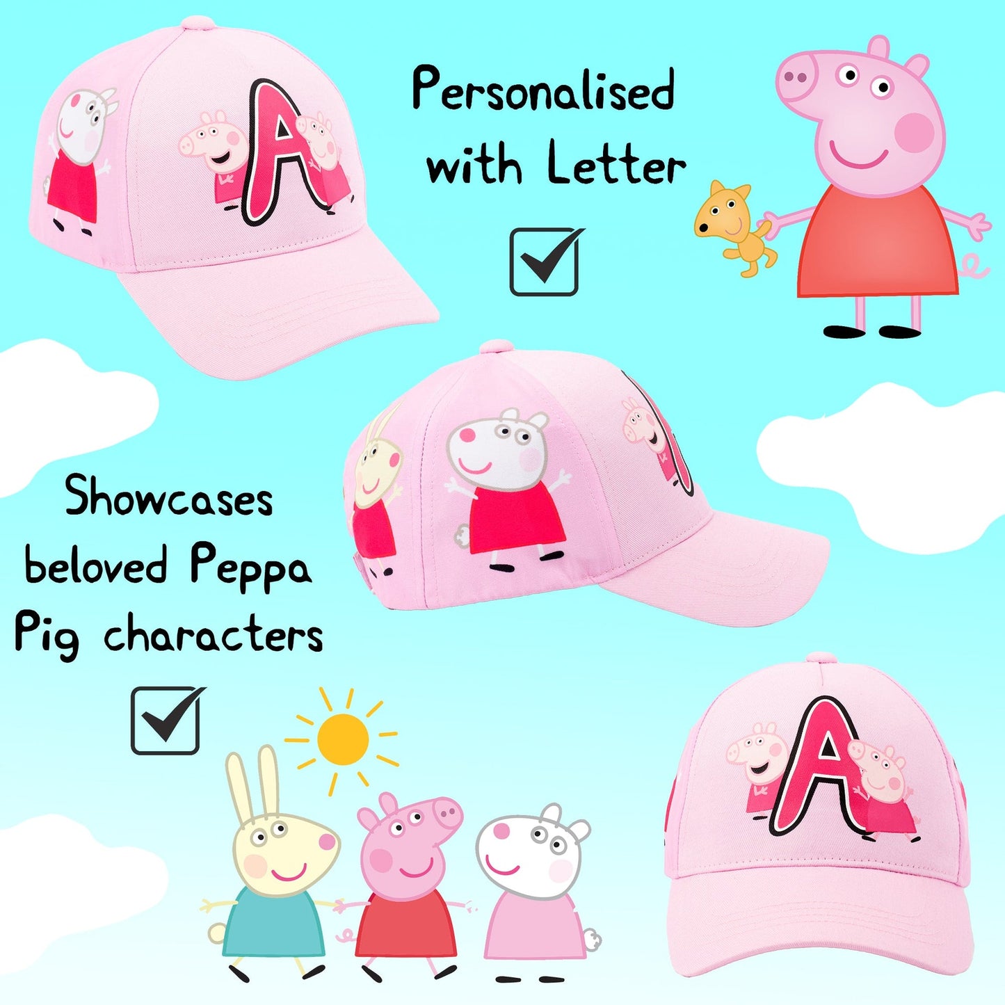 Casquette enfant – Summer Hat – Peppa Pig