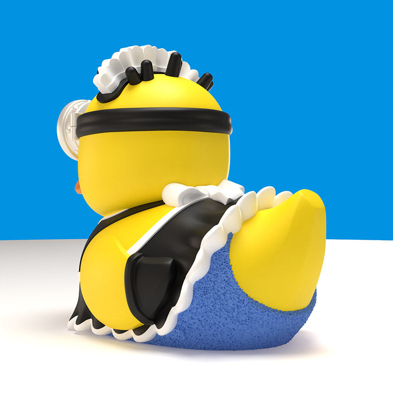 Canard TUBBZ Les Minions – Phil en tenue de femme de ménage (édition Mini) – vue arrière