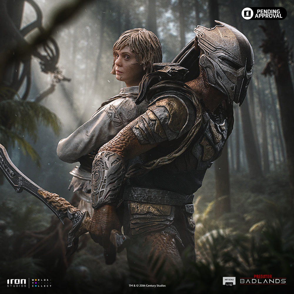 Statue Predator Dek & Thia - Predator: Badlands - Art Scale 1/10
