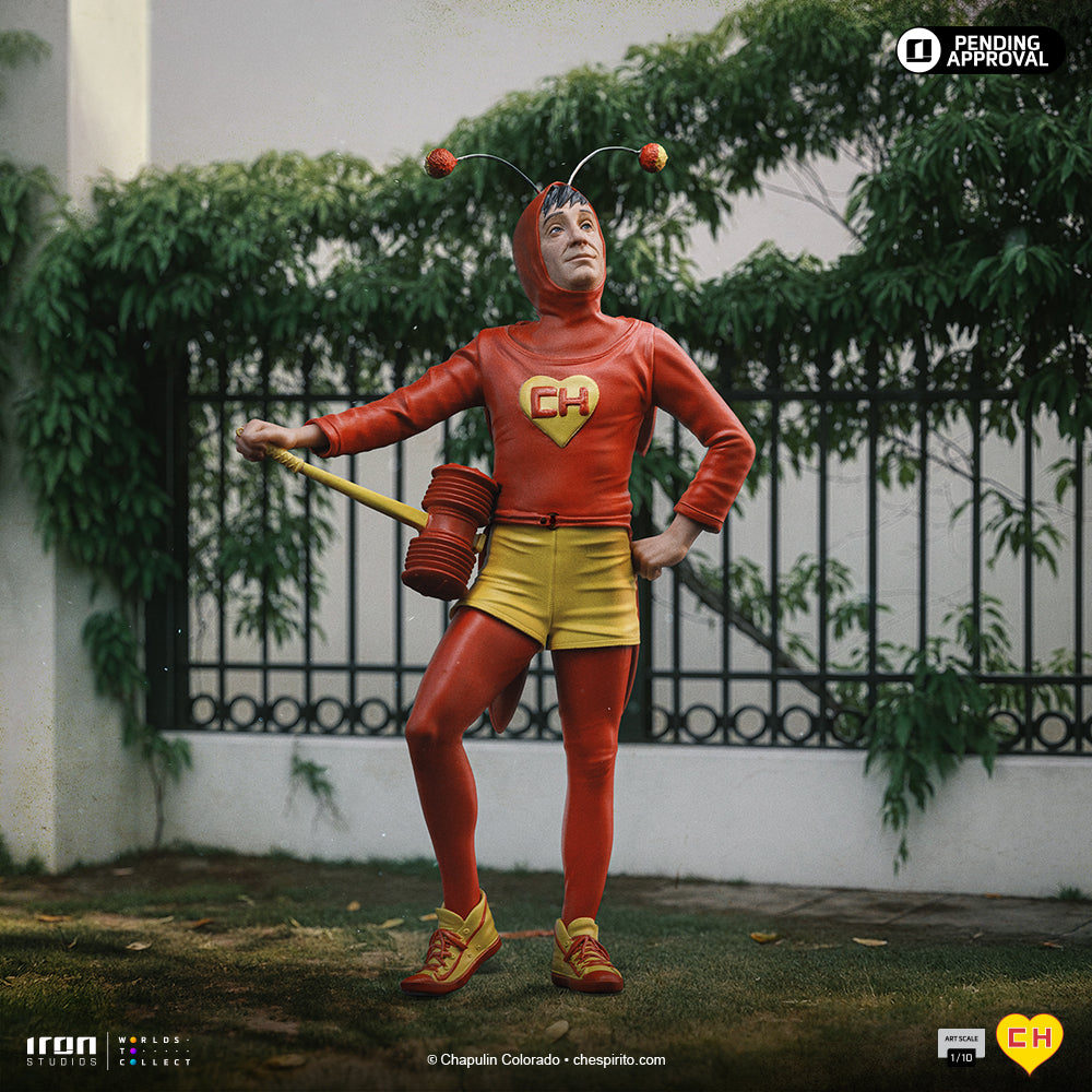 Statue Chapolin Colorado (Roter Grashüpfer Version) – Chapolin – Art Scale 1/10