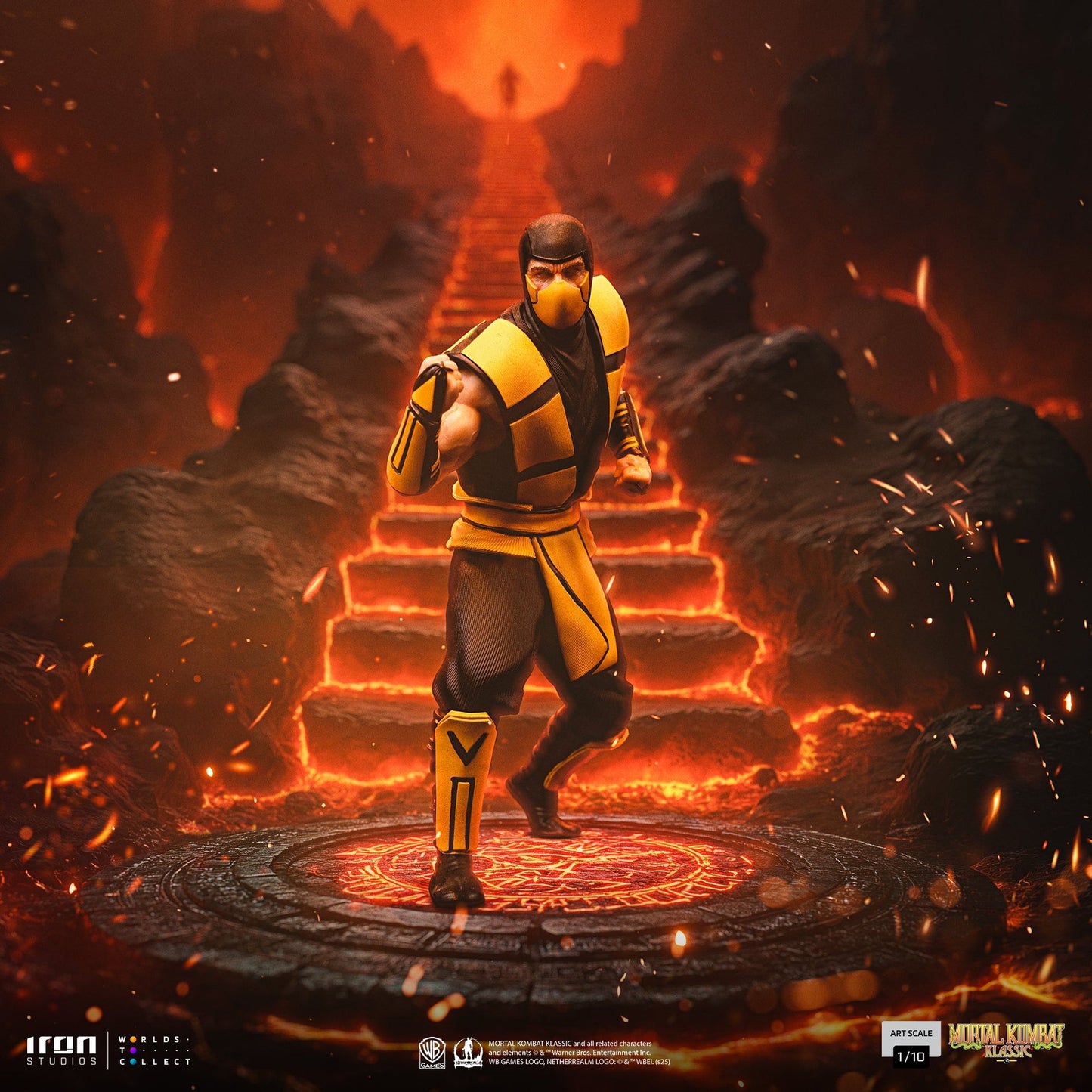 Statue Skorpion (Variante) - Mortal Kombat - Art Scale 1/10