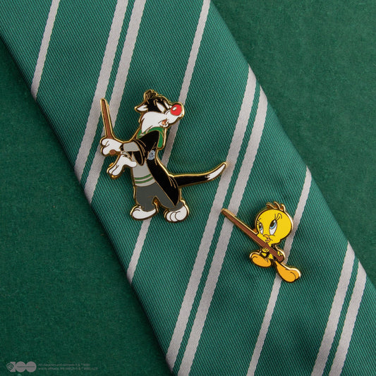 *Set de 2 Pin's Titi & Grosminet à Poudlard