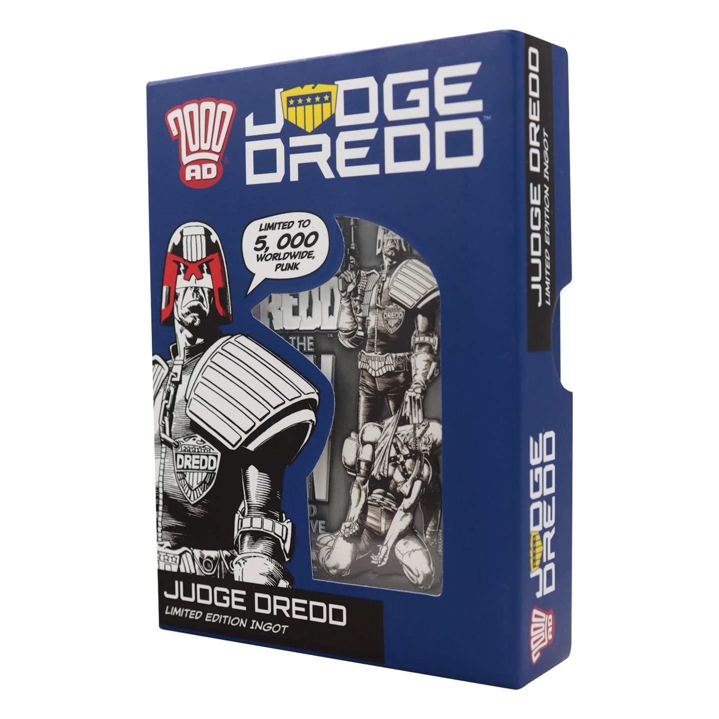 Lingot collector 2000 AD - Judge Dredd Comic Book Cover