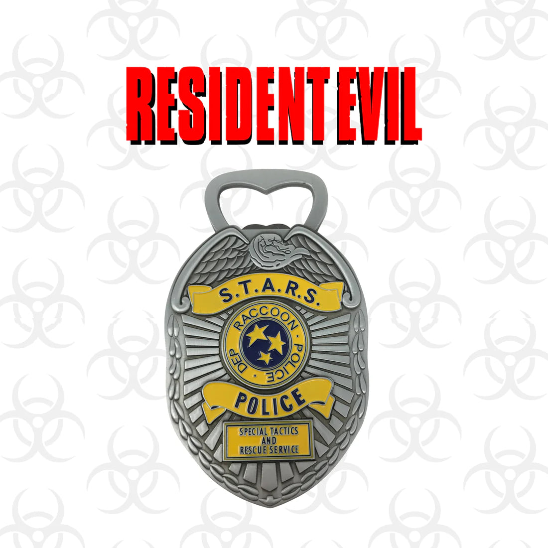 Décapsuleur Badge Police Resident Evil S.T.A.R.S.