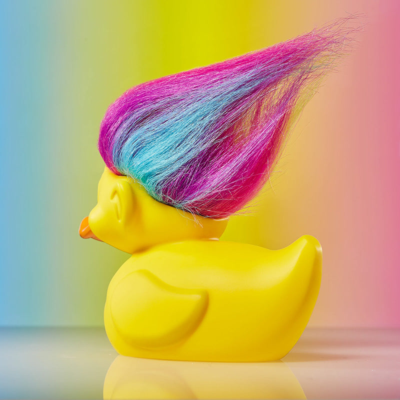 Canard Good Luck Trolls: Rainbow Troll TUBBZ (First Edition) - vue 5