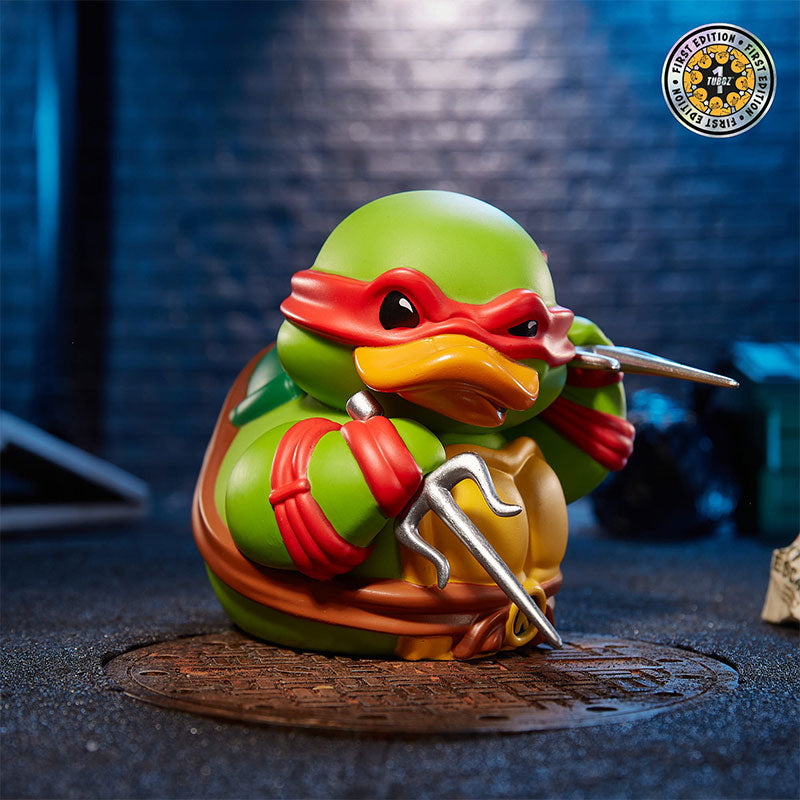 Canard Raphael Tortues Ninja Rouge TUBBZ | Cosplaying Ducks Numskull Teenage Mutant Ninja Turtles