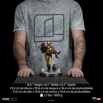 Statue Deadpool and Wolverine - Deadpool & Wolverine - Art Scale 1/10