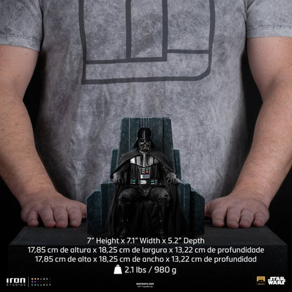 Statue Darth Vader on Throne - Star Wars: Obi-Wan Kenobi Series - Art Scale 1/10