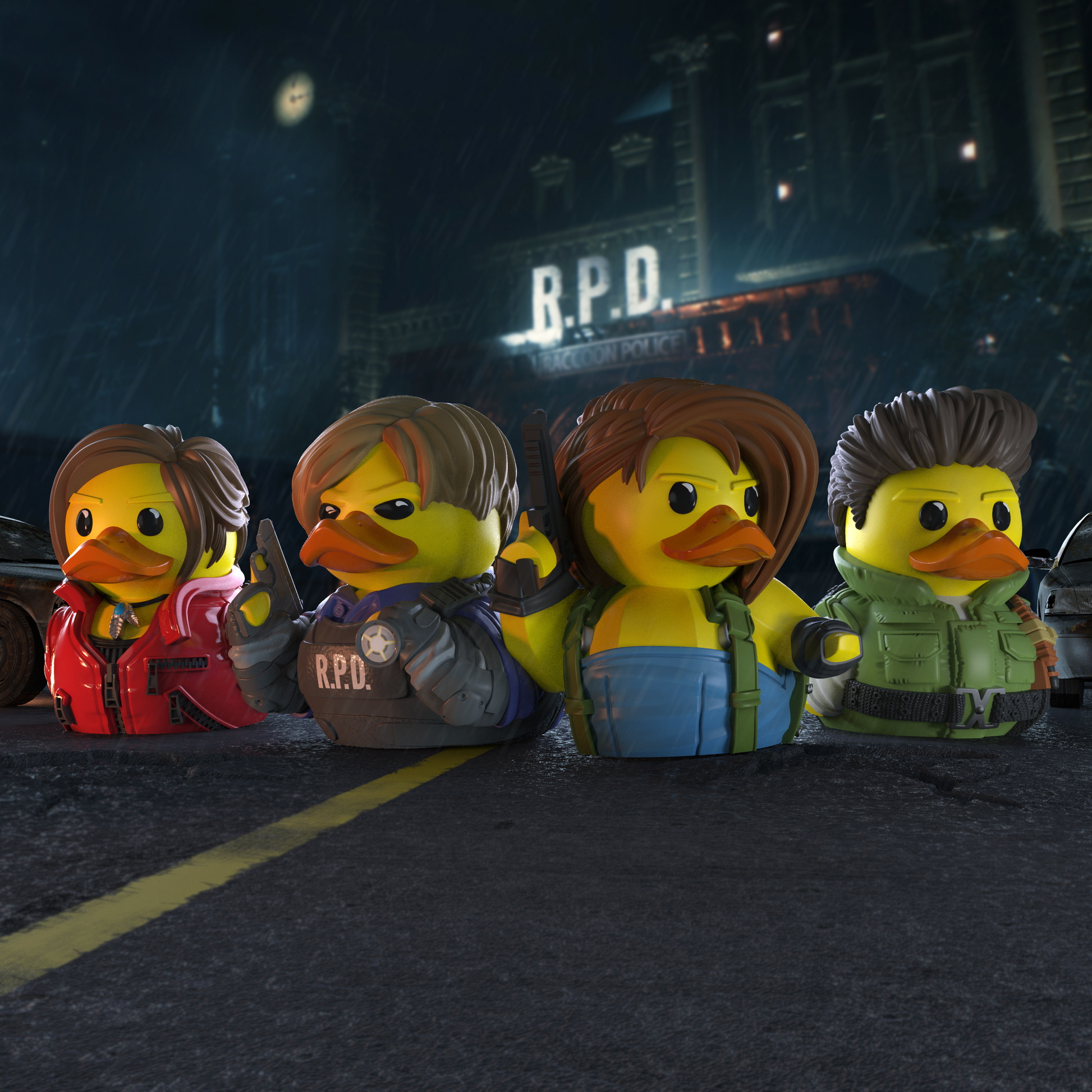 Canards Resident Evil - Wave 01 TUBBZ | Cosplaying Ducks Numskull