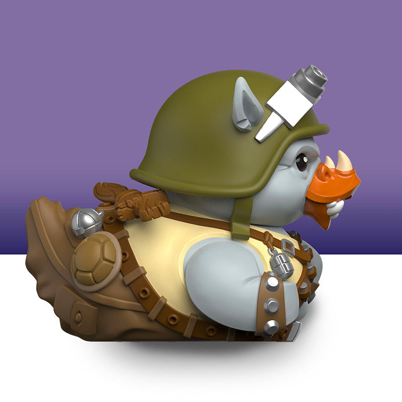 teenage mutant ninja turtles rocksteady tubbz first edition