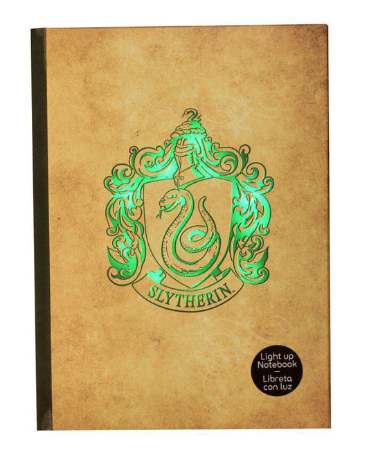 Carnet de Notes Lumineux Harry Potter - Serpentard