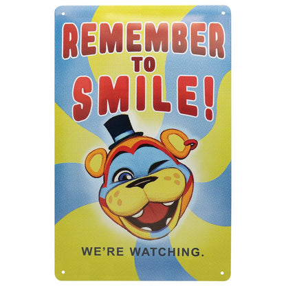 Plaque métal Five Nights at Freddy’s