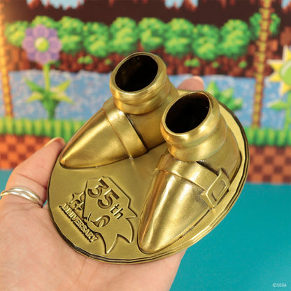 Sonic the Hedgehog – Limited Edition 35th Anniversary Metal Boot Replicas