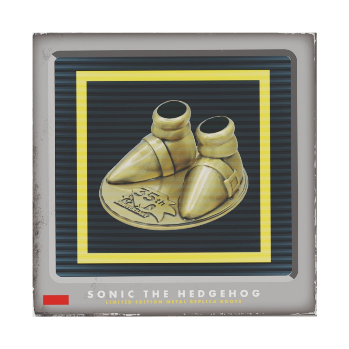 Sonic the Hedgehog – Limited Edition 35th Anniversary Metal Boot Replicas