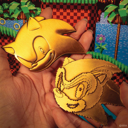 Sonic the Hedgehog – 35th Anniversary Limited Edition Then & Now Medallion Set