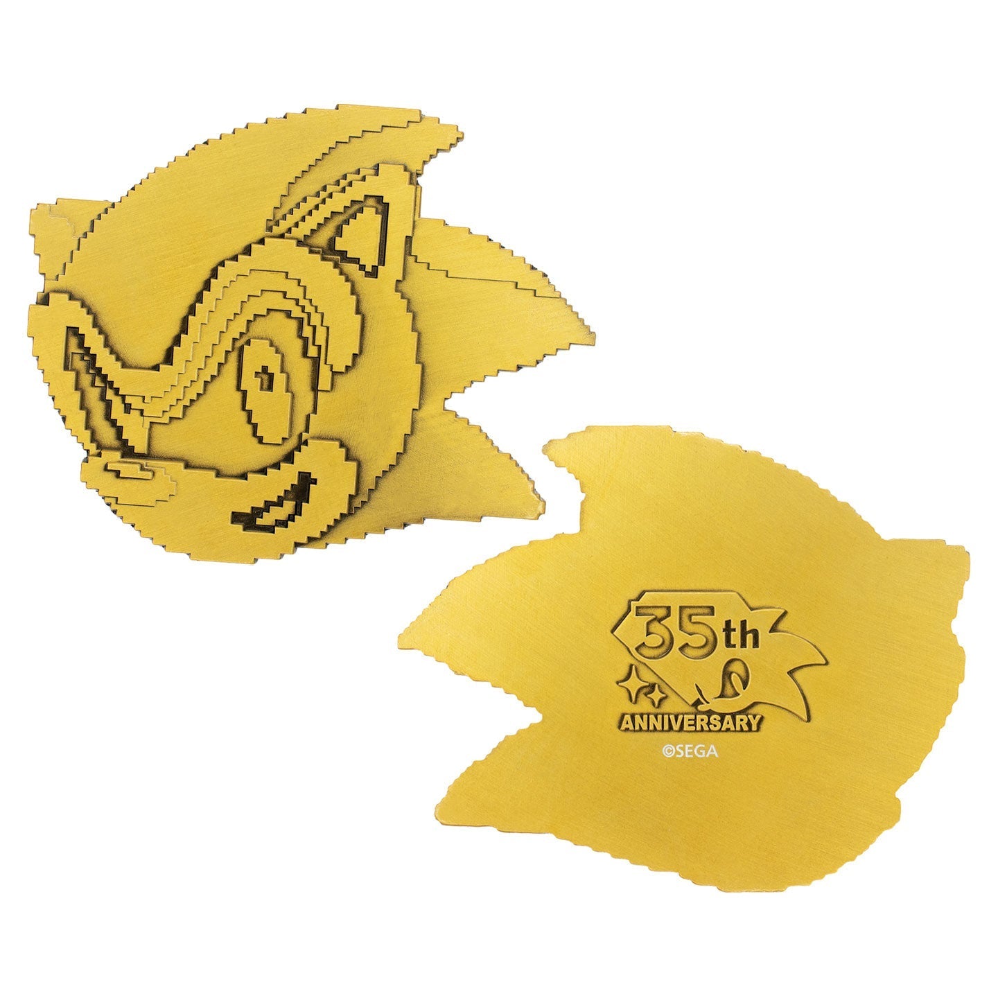 Sonic the Hedgehog – 35th Anniversary Limited Edition Then & Now Medallion Set