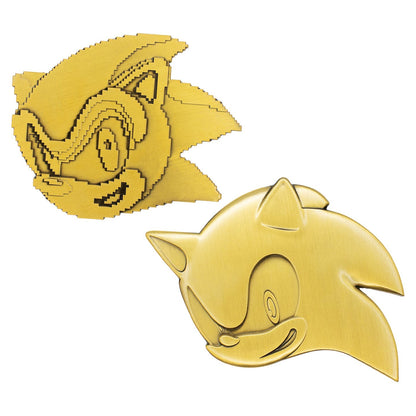 Sonic the Hedgehog – 35th Anniversary Limited Edition Then & Now Medallion Set