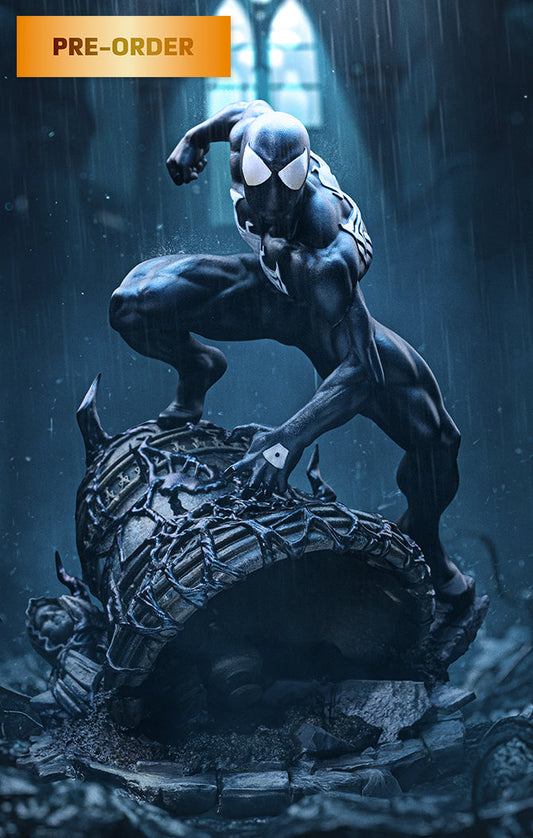 Statue Spider-Man Schwarz - Marvel Comics - BDS Art Scale 1/10