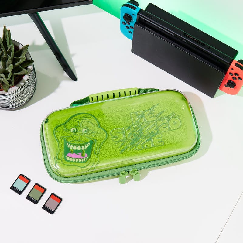 Nintendo Switch / Switch OLED Case SOS Fantômes - Slimer