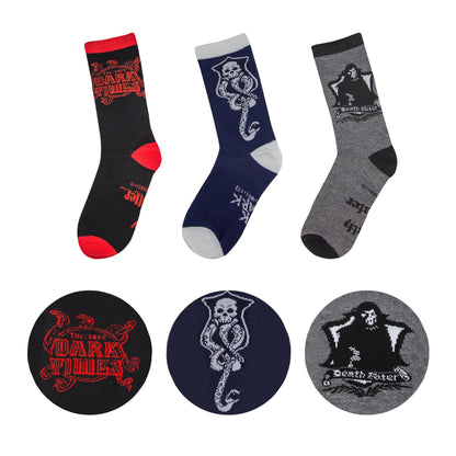 *Set de 3 Paires de Chaussettes Magie Noire Edition Deluxe