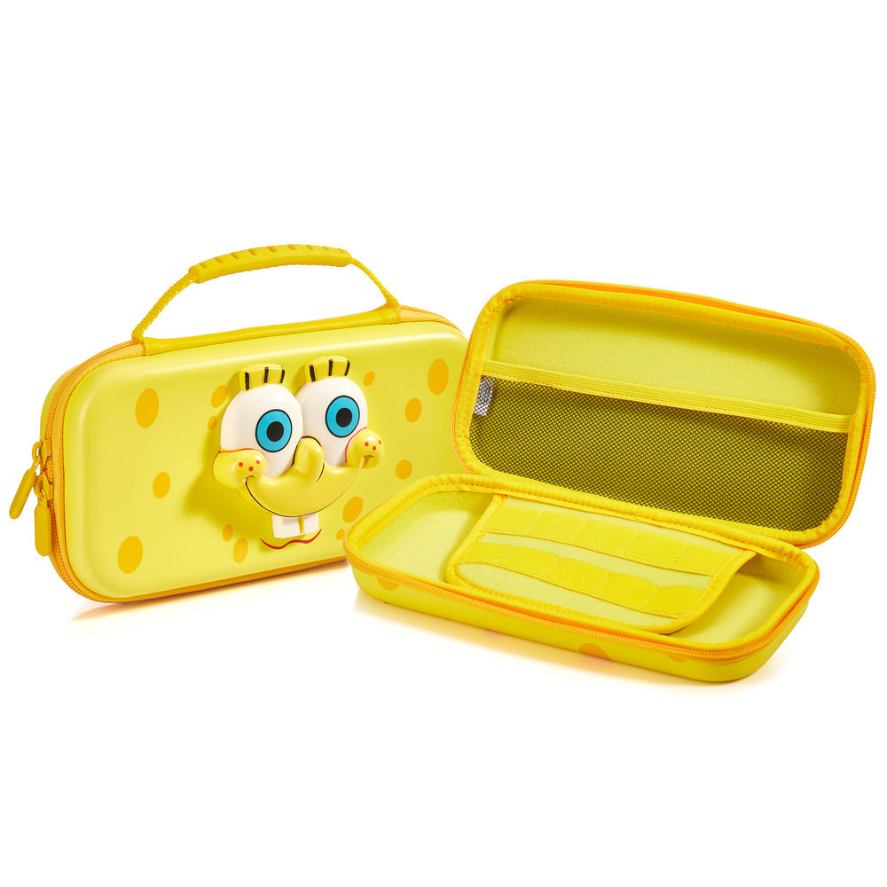 Nintendo Switch Case Bob l’Éponge - Squishable, Protective, et Compact